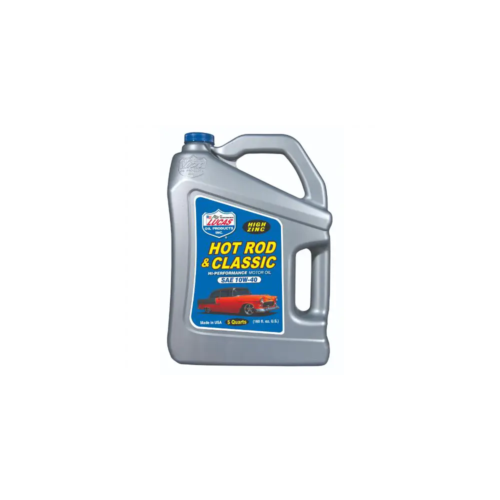 Hot Rod & Classic Car HP Motor Oil SAE 10W-40 - 5 Qt. Bottle - LOP10683